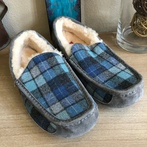 ugg ascot plaid slippers